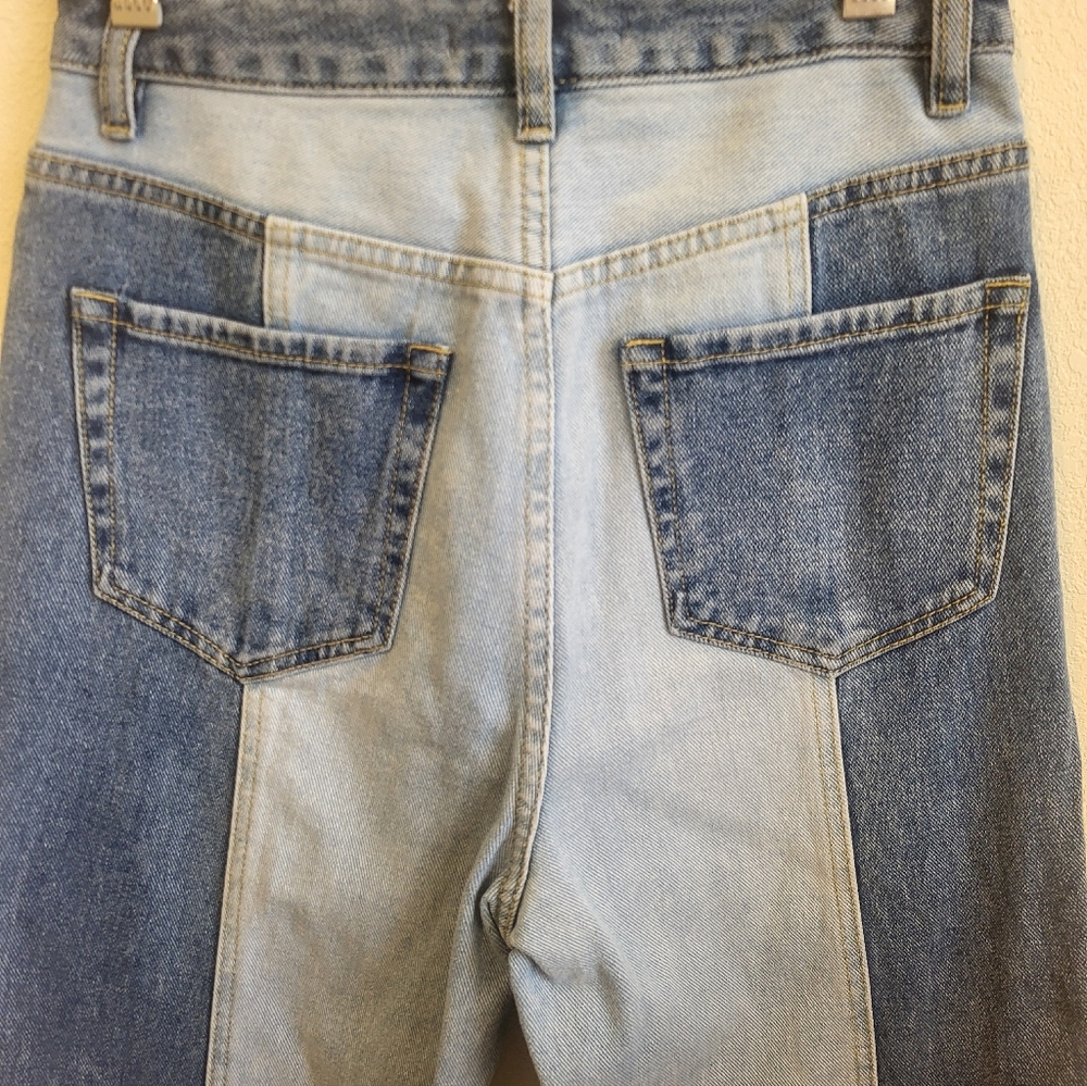 PacSun Women's Blue Two-Tone Jeans. Size 25 - Picture 9 of 16
